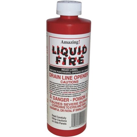 AMAZING PRODUCTS 16 oz Liquid Fire Drain Opener LFP24